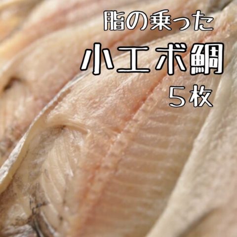 小エボ鯛 ふるさと納税干物5種西伊豆町